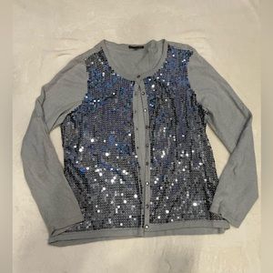 Sparkly womens cardigan